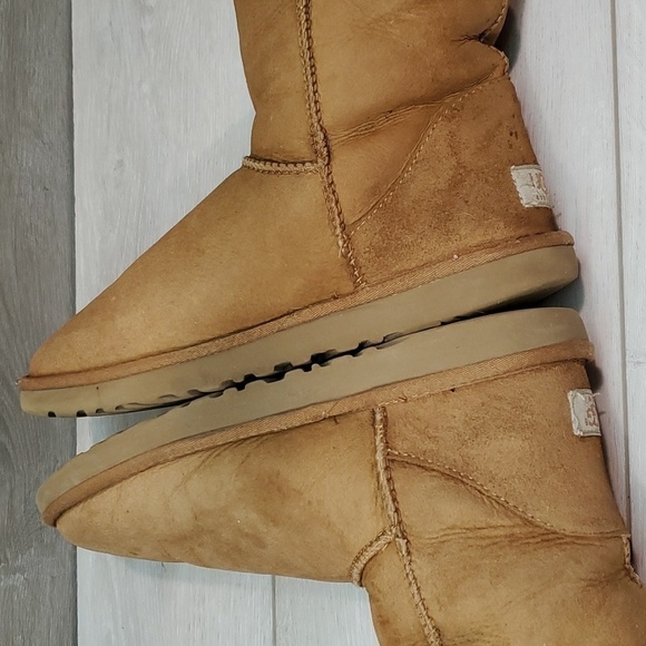 Ugg Australia Women 5804 Classic Tall Sheepskin Leather boots shoes sz 7 - Picture 9 of 15